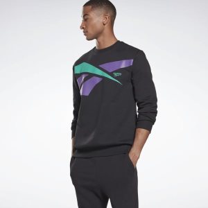 Reebok Classic Trail Crew Sweatshirt Herren - Schwarz - DE 895-PQJ